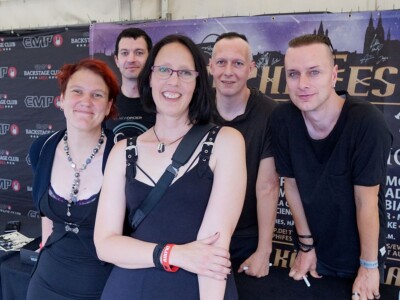 with my friend Marianne and Solar Fake in Cologne, 2019 (photo: Dominique Schmidt)