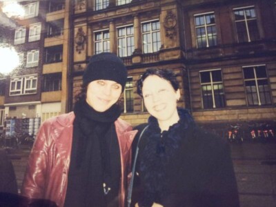 with Ville Valo (HIM) in Amsterdam, 2000